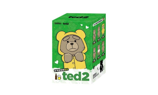 Pop Mart Ted2 Teddy Bear Action Plush Pendant Blind Box
