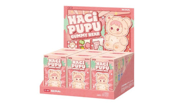 Pop Mart HACIPUPU Gummy Bear Series Vinyl Plush Pendant Sealed Case (6 Blind Box)