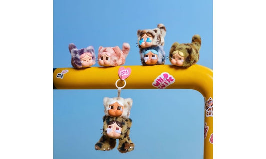 Pop Mart CRYBABY Wild but Cutie Series Vinyl Plush Pendant Sealed Case (6 Blind Box)