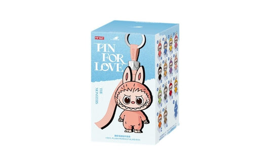 Pop Mart Labubu The Monsters Pin for Love Series Vinyl Plush Pendant (N-Z) Blind Box