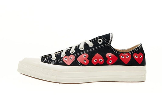 Converse Chuck Taylor All Star 70 Ox Comme des Garcons PLAY Multi-Heart Black