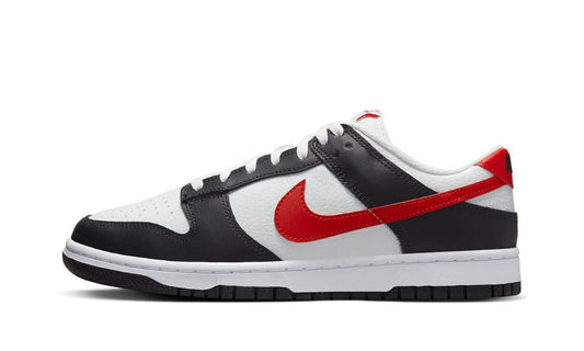 Nike Dunk Low Retro Red Swoosh Panda