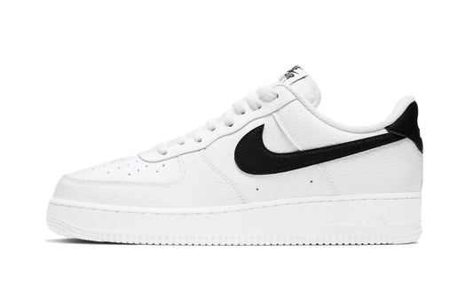 Nike Air Force 1 Low '07 White Black Pebbled Leather