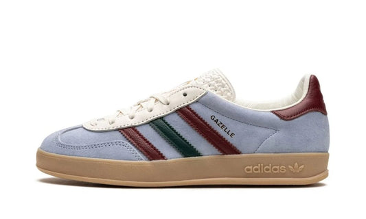 Adidas Gazelle Indoor Blue Dawn Collegiate Burgundy