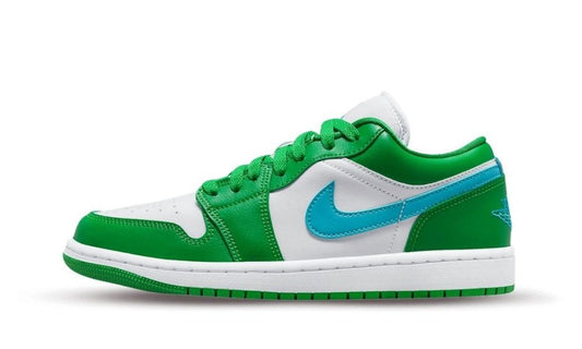 Jordan 1 Low Lucky Green Aquatone (W)