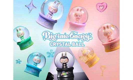 Pop Mart Labubu The Monsters Big into Energy Series Crystal Ball Single Blind Box