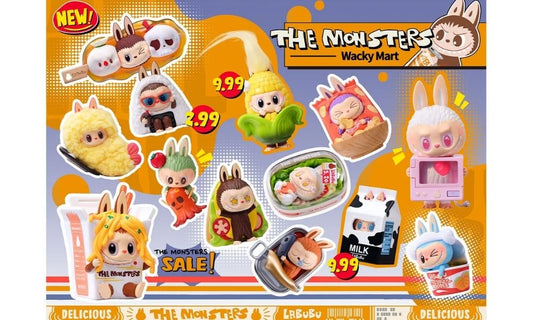 Pop Mart Labubu The Monsters Wacky Mart Series Figure Single Blind Box