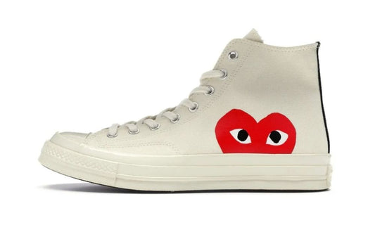 Converse Chuck Taylor All Star 70 Hi Comme des Garcons PLAY White