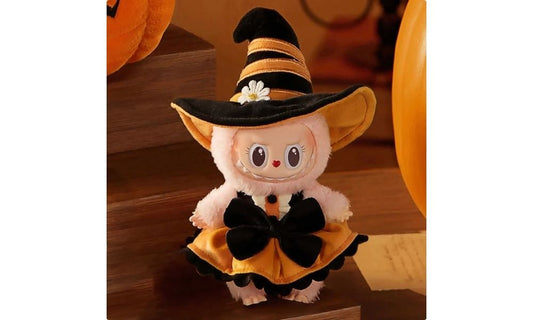 Pop Mart Labubu Magic of Pumpkin Mokoko (Pop Land Exclusive) Vinyl Plush Pendant