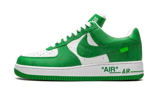 Nike Air Force 1 Low Louis Vuitton By Virgil Abloh White Green