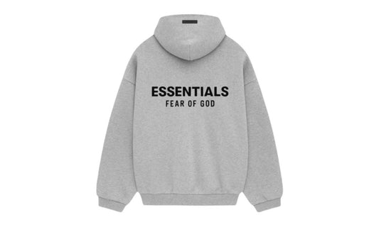 Fear of God Essentials Fleece Hoodie Light Heather Gray (FW24)