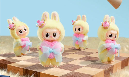 Pop Mart Labubu The Monsters Let's Checkmate Series Vinyl Plush Hanging Card