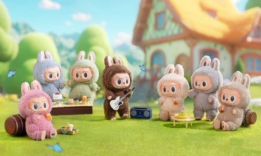 Pop Mart Labubu The Monsters Exciting Macaron Vinyl Face Sealed Case (6 Blind Boxes)