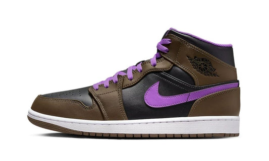 Jordan 1 Mid Purple Mocha