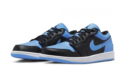 Jordan 1 Low Black University Blue