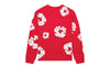 Denim Tears Long Sleeve Cotton Wreath Tee Red