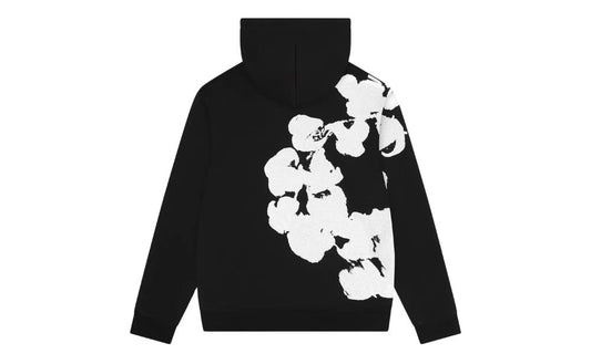 Denim Tears Big Cotton Wreath Sweatshirt Black