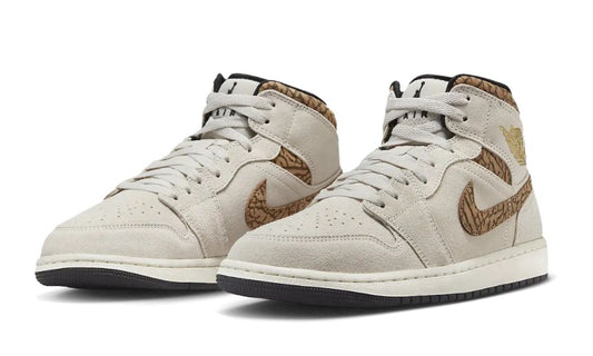 Jordan 1 Mid SE Brown Elephant