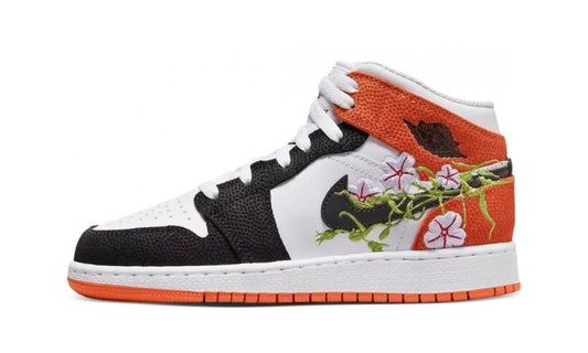 Jordan 1 Mid SE Basketball Blossom (GS)