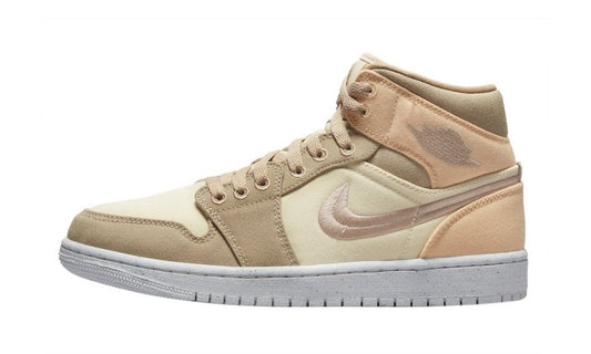 Jordan 1 Mid SE Canvas Khaki (W)