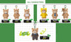 Pop Mart Ted2 Teddy Bear Action Plush Pendant Blind Box