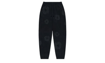 Denim Tears Cotton Wreath Sweatpants Black Monochrome