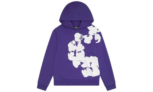 Denim Tears Big Cotton Wreath Sweatshirt Purple