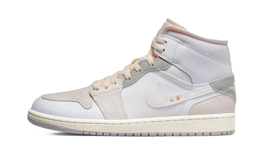 Jordan 1 Mid SE Craft Inside Out White Grey