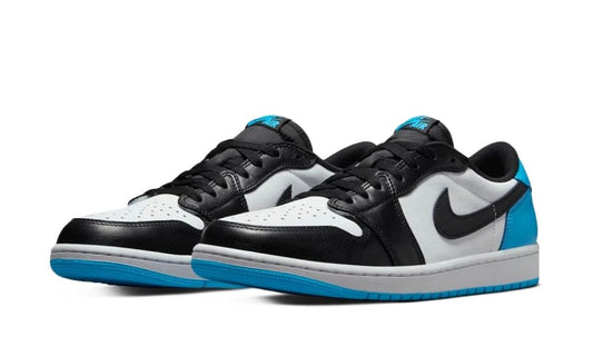 Jordan 1 Retro Low OG Black Dark Powder Blue