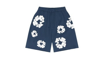 Denim Tears The Cotton Wreath Shorts Navy