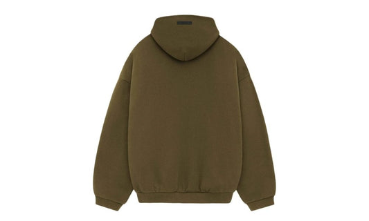Fear of God Essentials Fleece Hoodie Olive