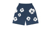 Denim Tears The Cotton Wreath Shorts Navy