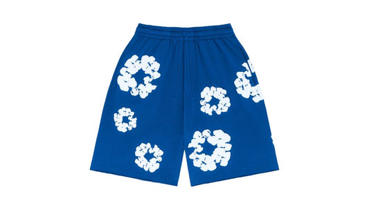 Denim Tears The Cotton Wreath Shorts Royal Blue