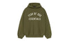 Fear of God Essentials Fleece Hoodie Military
