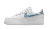 Nike Air Force 1 Low '07 Essential White Worn Blue Paisley