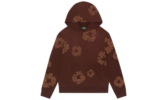 Denim Tears Mono Cotton Wreath Hoodie Brown