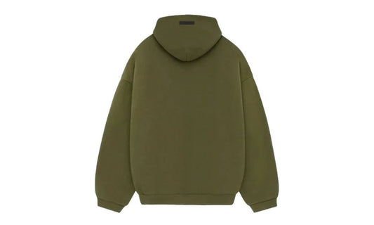 Fear of God Essentials Fleece Hoodie Military