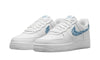 Nike Air Force 1 Low '07 Essential White Worn Blue Paisley