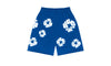 Denim Tears The Cotton Wreath Shorts Royal Blue