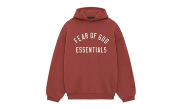 Fear of God Essentials Fleece Hoodie Crimson