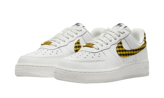 Nike Air Force 1 Low Gingham Yellow Black