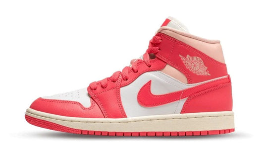 Jordan 1 Mid Strawberries and Cream (W)