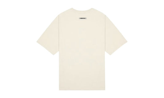 Fear of God Essentials Boxy T-Shirt Applique Logo Butter Cream