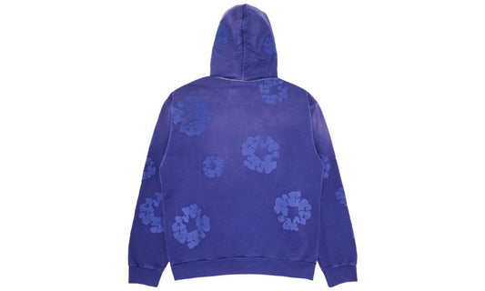Denim Tears Mono Cotton Wreath Hoodie Washed Blue