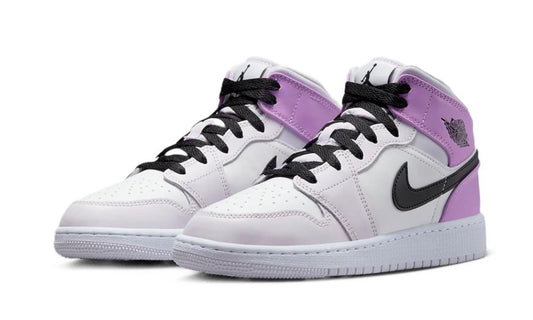 Jordan 1 Mid Barely Grape (GS)