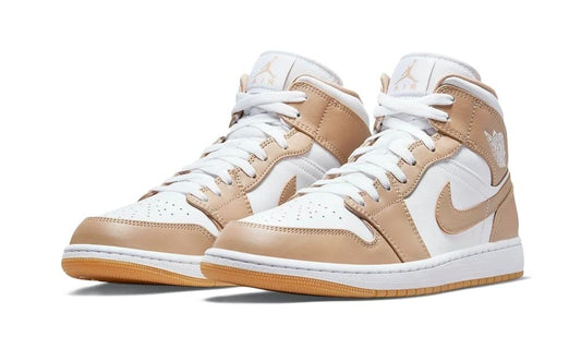 Jordan 1 Mid Tan Gum (Hemp Tan White)