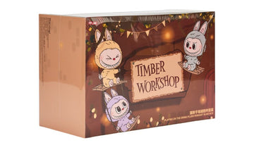 Pop Mart Labubu The Monsters Timber Workshop Playing on the Swing Plush Pendant (Pop Land Exclusive) Sealed Case