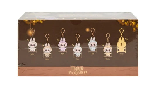 Pop Mart Labubu The Monsters Timber Workshop Playing on the Swing Plush Pendant (Pop Land Exclusive) Sealed Case