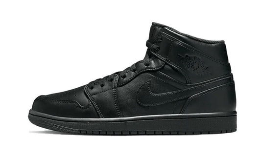 Jordan 1 Mid Triple Black (2022)