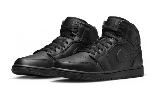 Jordan 1 Mid Triple Black (2022)